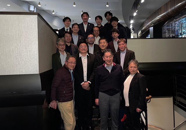 日本チーム懇親会